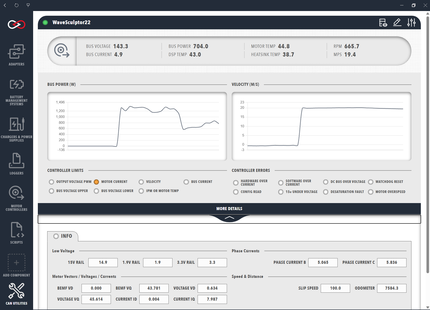 Adjust component properties